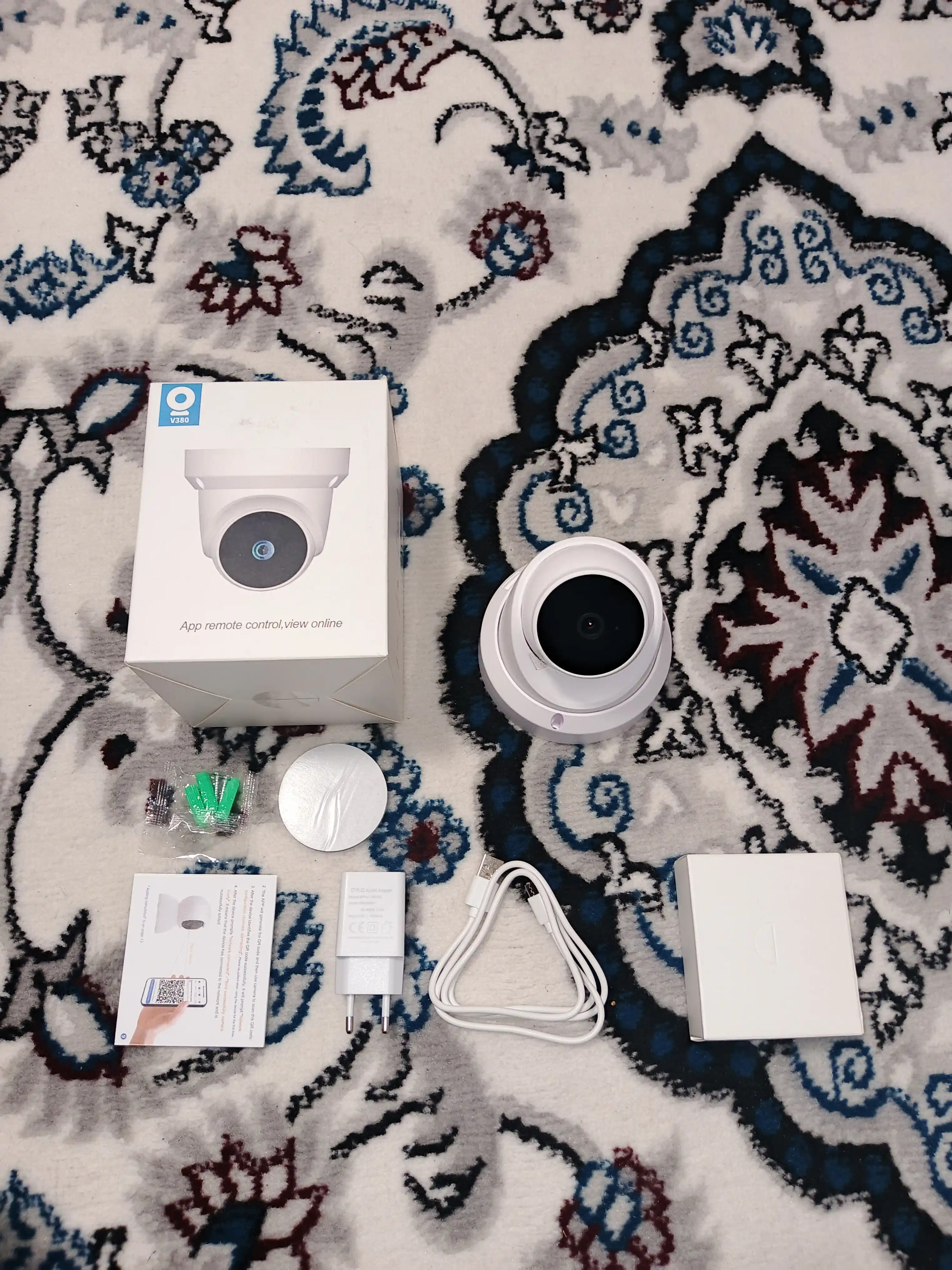 Wi-Fi IP камера 360°, ночное видение и датчик движения, для дома и офиса