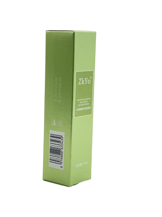 Крем для лица ZkYo Enzyme, многофункциональный увлажняющий и защитный, 30 мл (зелёный)