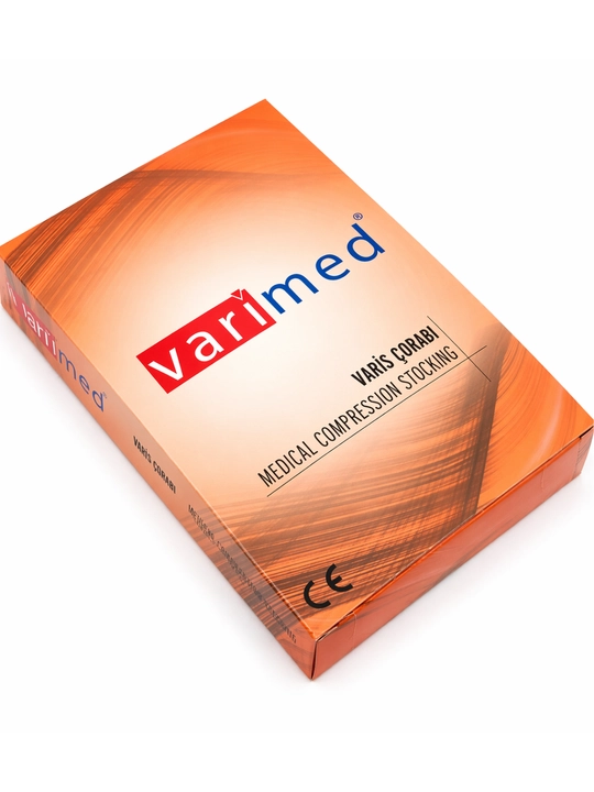 VARIMED Kompression paypoqlar (tizza usti), oyoq uchun elastik paypoq