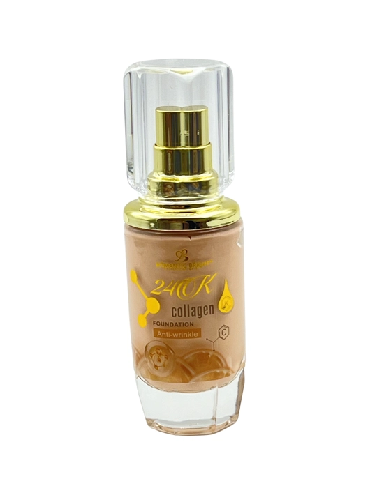Romantic Bright 24K Collagen tonal krem, ajinga qarshi foundation - 
