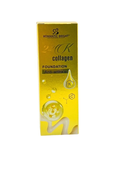 Romantic Bright 24K Collagen tonal krem, ajinga qarshi foundation