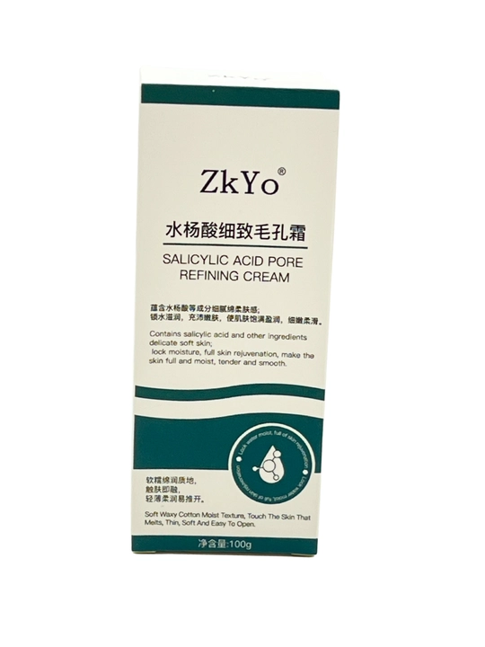 Крем для лица ZkYo Salicylic Acid Pore Refining Cream, 100 г
