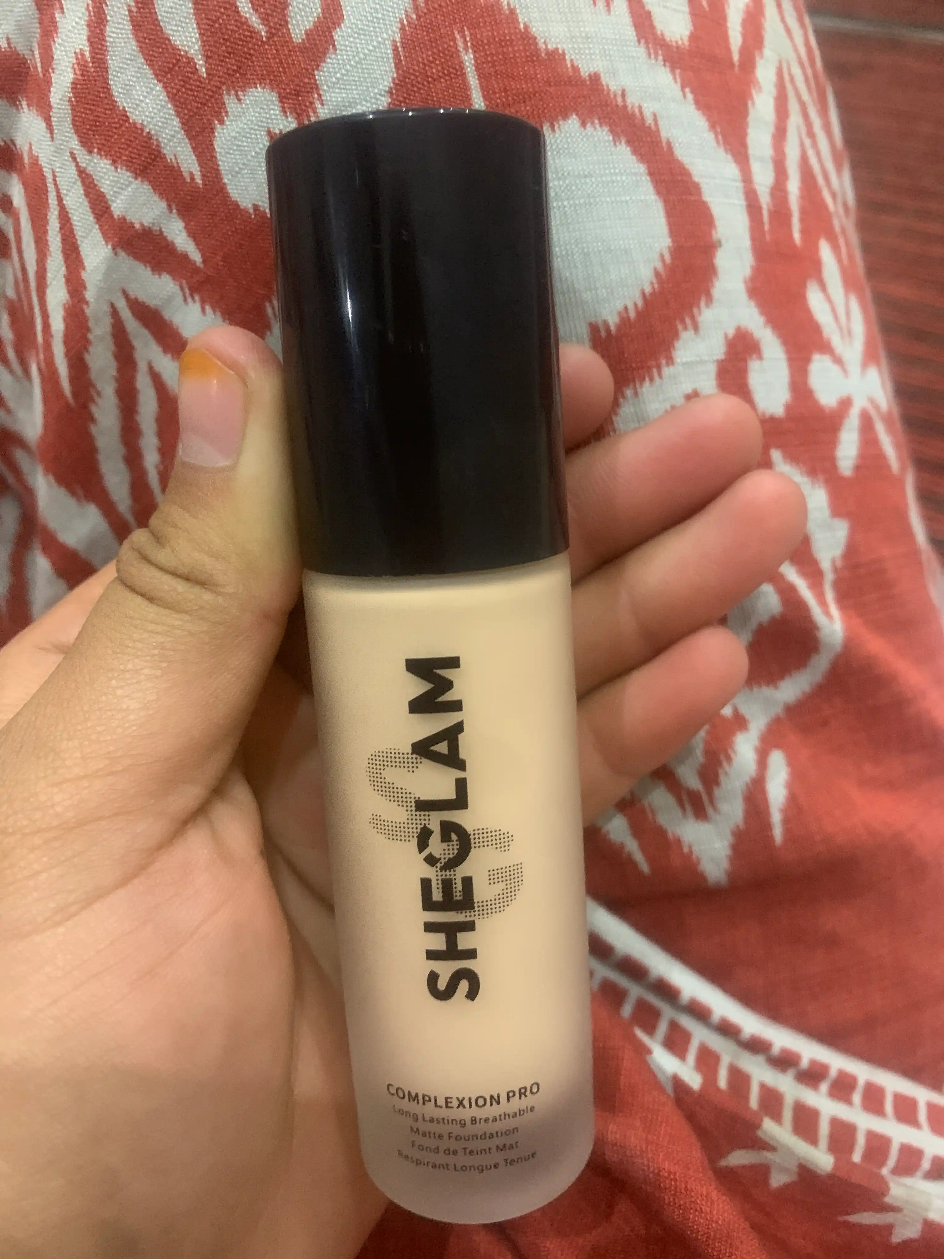 SHEGLAM poydevori, yuz terisi uchun bo'yanish bazasi, tabiiy mat ohang, 35 ml