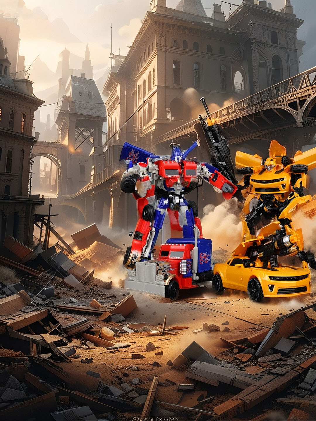 Crazed Mech 2 ta transformator to'plami X006 - 