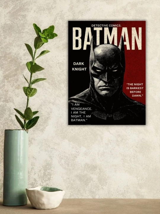 Постер-наклейка, формата A4, Batman