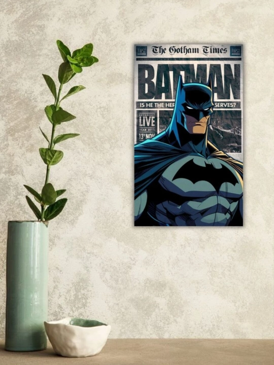 Постер-наклейка, формата A4, Batman