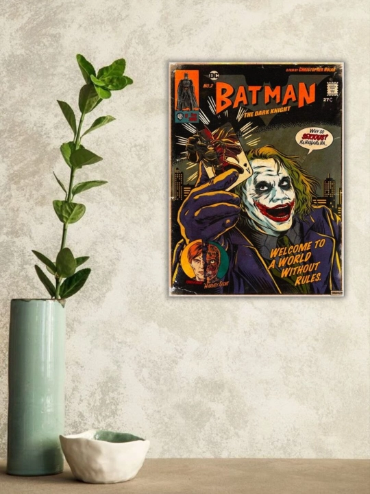 Постер-наклейка, формата A4, Batman