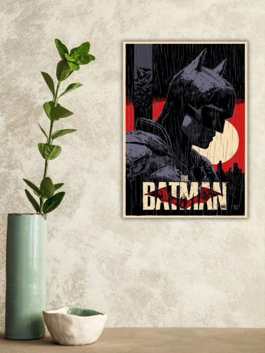 Постер-наклейка, формата A4, Batman