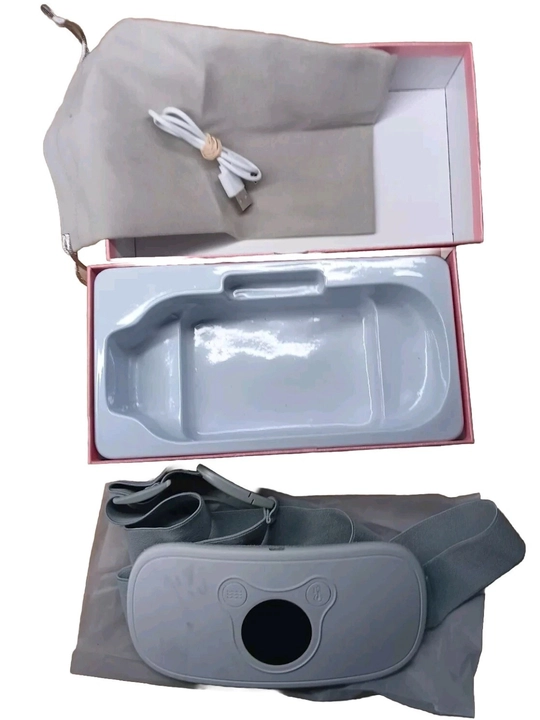 Relief massaj kamar-ko‘rpa, 3 darajali isitish va vibratsiya, USB, uniseks