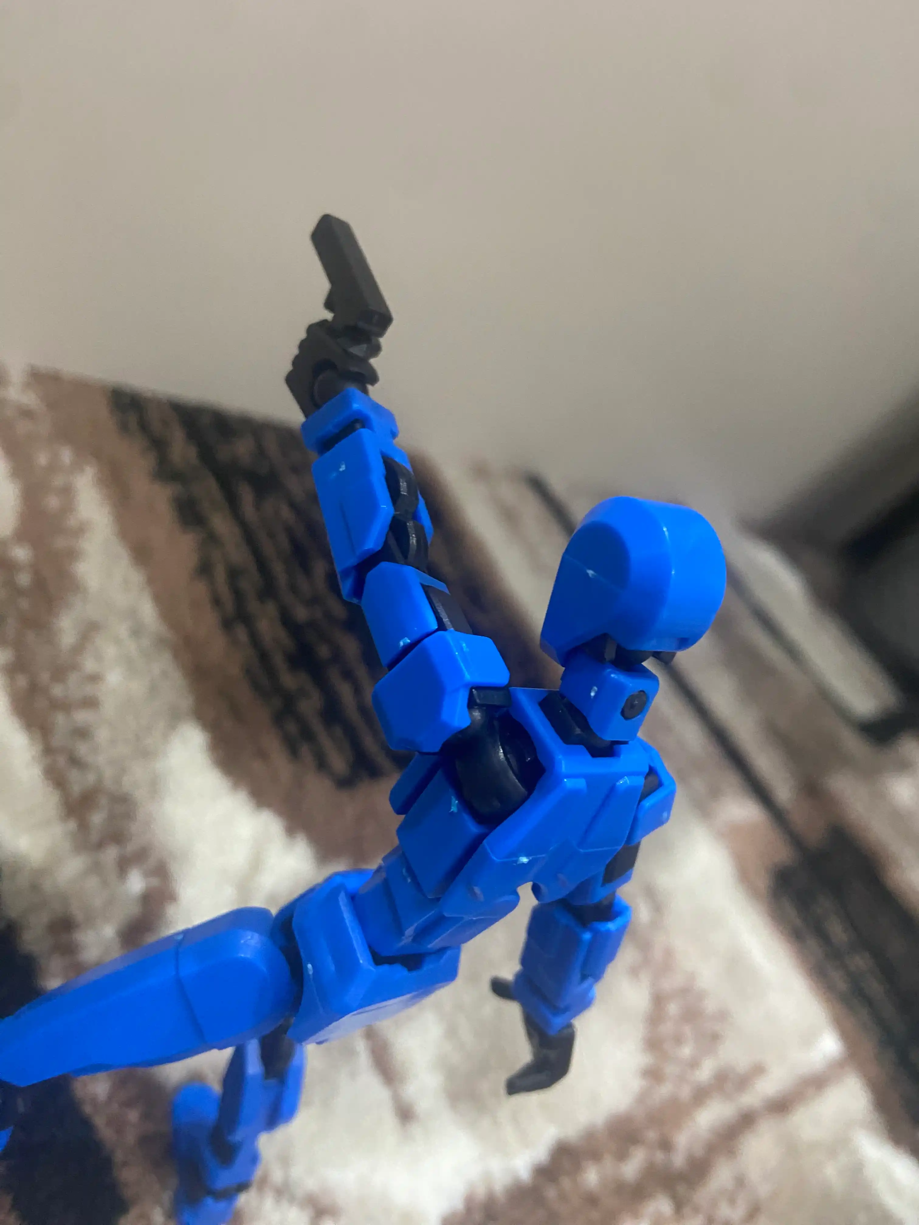 DUMMY 13, 3D detallardan maneken-qo'g'irchoq, bo'g'inlar harakatlanishi, magnitlar bilan