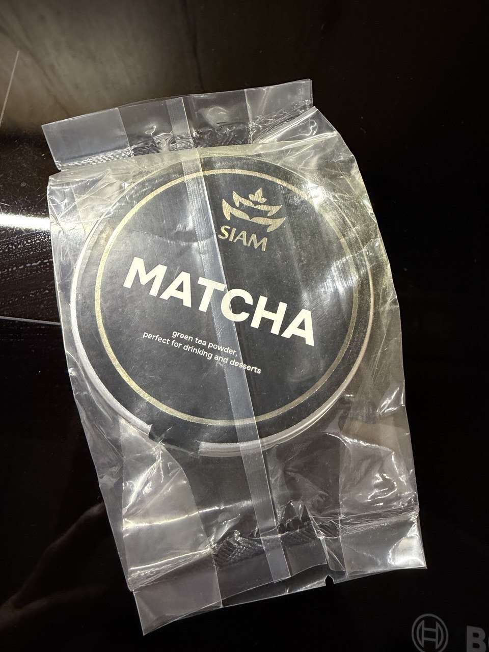 Matcha yashil choyi, 100% kukunli