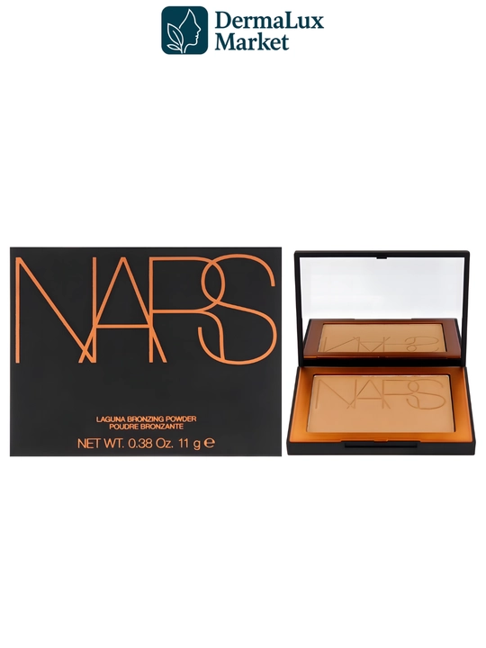 Bronzer pudra NARS Laguna 00 tabiiy rang, mat effekt,tabiiy ko‘rinish,yengil tan effekti