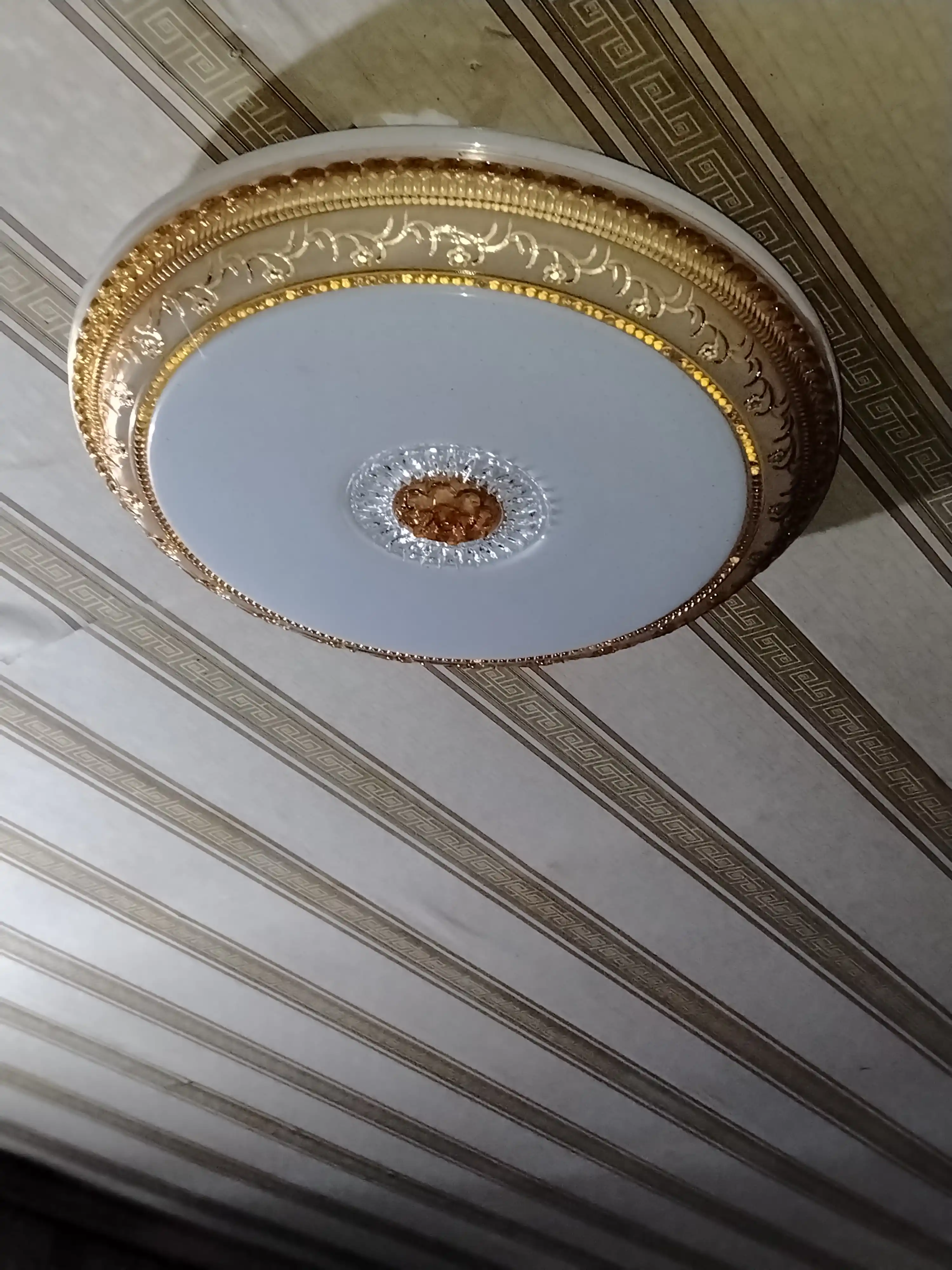 LED qandil, plafon 48 W, shift chiroq, 40 sm, yotoqxona, yashash xonasi, oshxona uchun