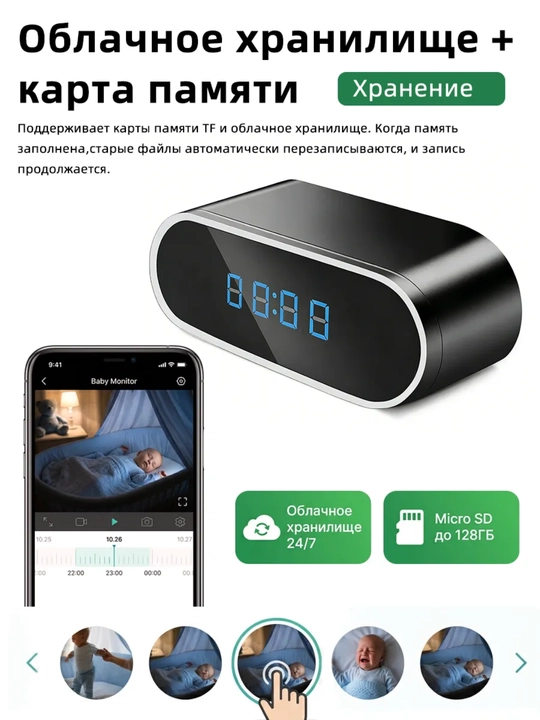 Мини WiFi Камеры для дома и для собственной безопасности