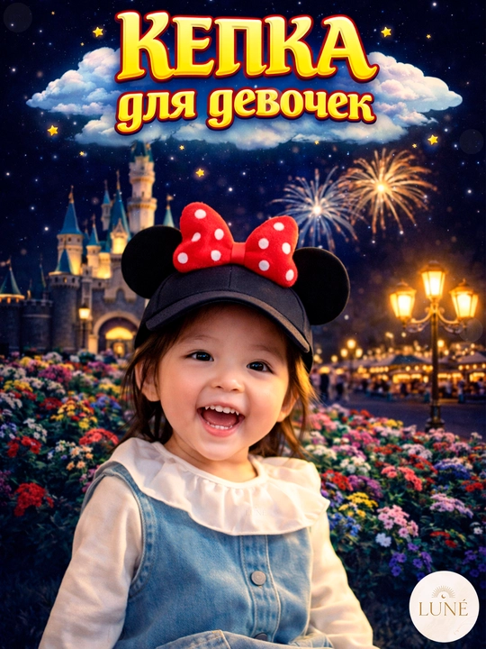 Кепка для девочек Хеллоу Китти, Микки Маус, Зверополис, кепка для девочек, кепка детская - 