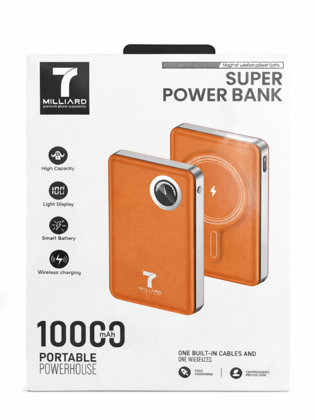 Внешний аккумулятор Mag-Leather Power Bank на 7 миллиардов найр - 