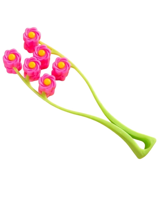 Flower Relax Massager – 360° Роликовый Массажёр для Тела,уход за лицом, лифтинг массаж - 