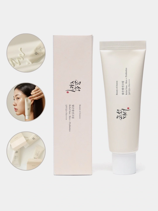 Солнцезащитный крем Beauty of Joseon Relief Sun: Rice+Probiotics SPF 50+ PA++++, 50 мл - 