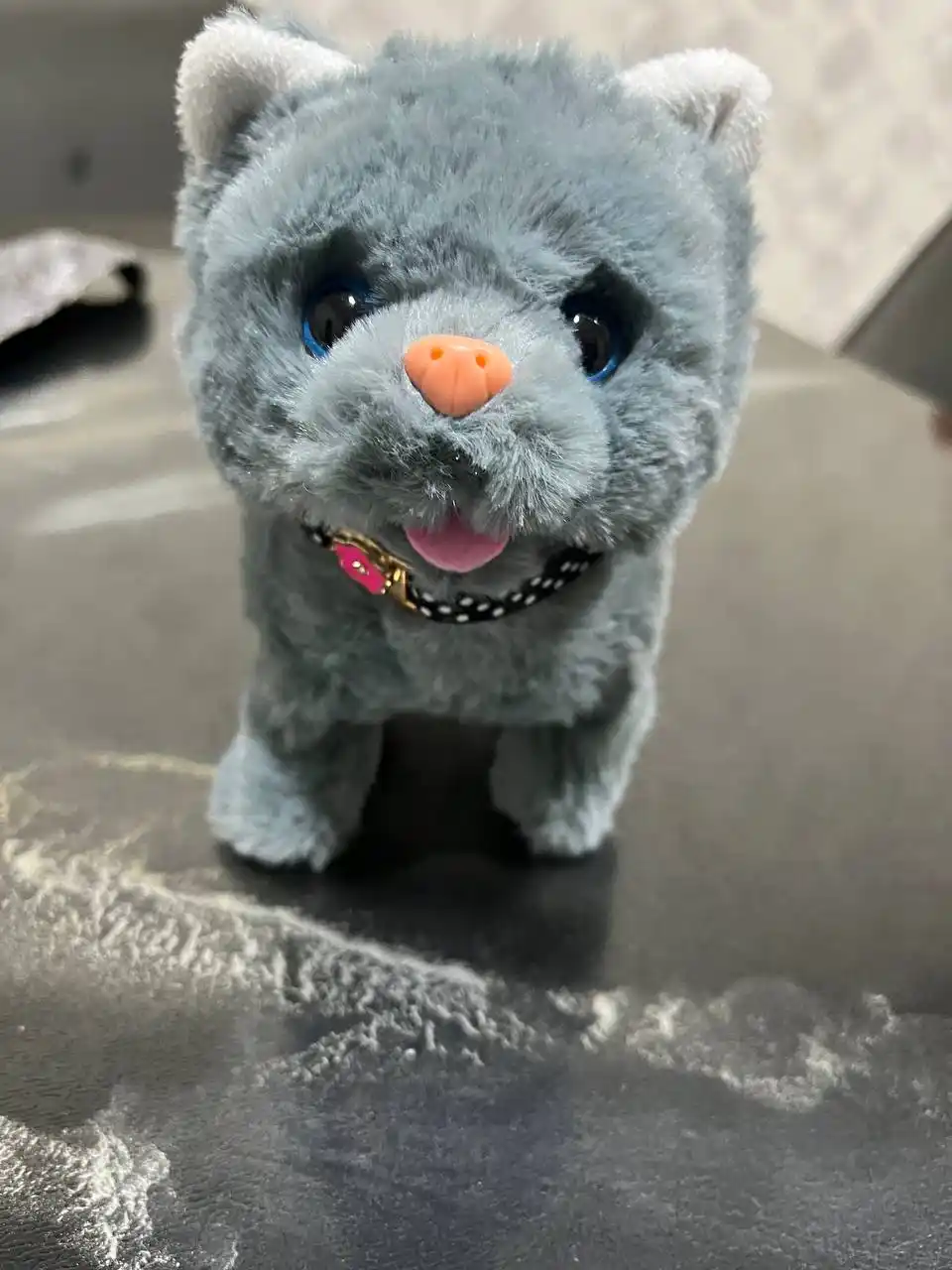 Котенок игрушка интерактивная, кошка робот, собачка робот, умный кот ходит, мяукает, лает
