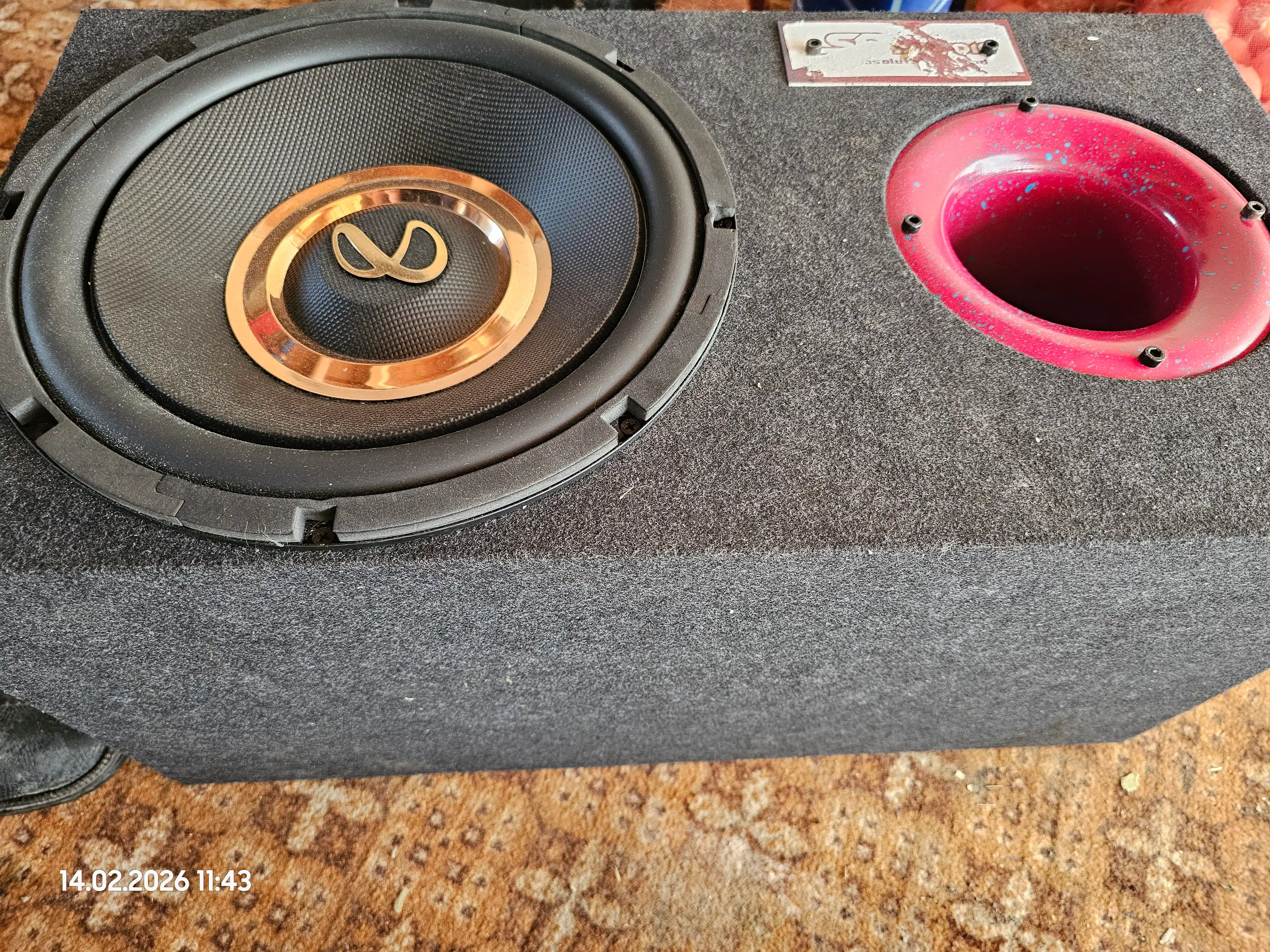 Avtomobil sabvuferi, Primus infinity 1270, 12 dyum, 1200 VT