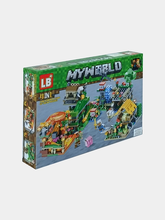 LB+ My World 4在1 Qurilish To'plami (227 ta)