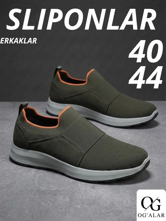 Erkaklar sliponlari, ish va kundalik uchun, erkaklar oyoq kiyimlari, OG'ALAR