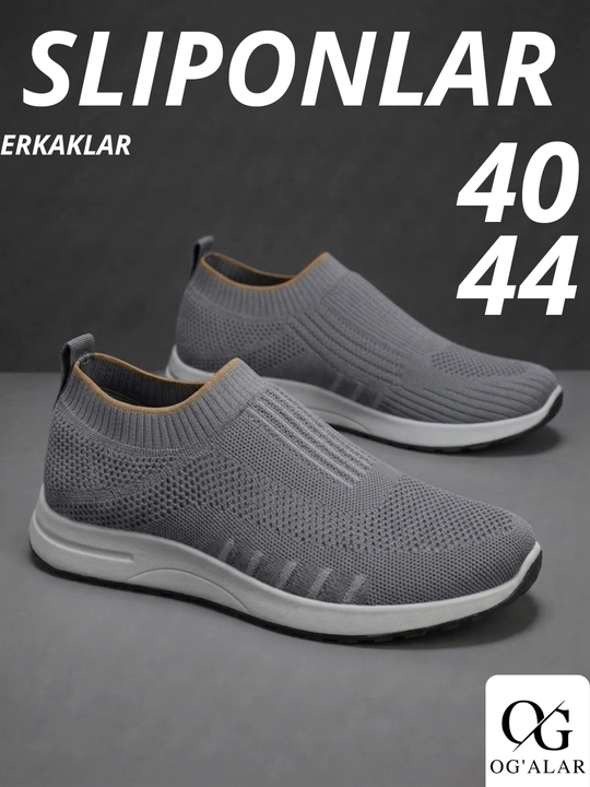 Erkaklar sliponlari, ish va kundalik uchun, erkaklar oyoq kiyimlari, OG'ALAR