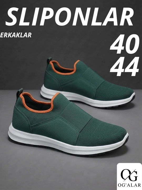 Erkaklar sliponlari, ish va kundalik uchun, erkaklar oyoq kiyimlari, OG'ALAR