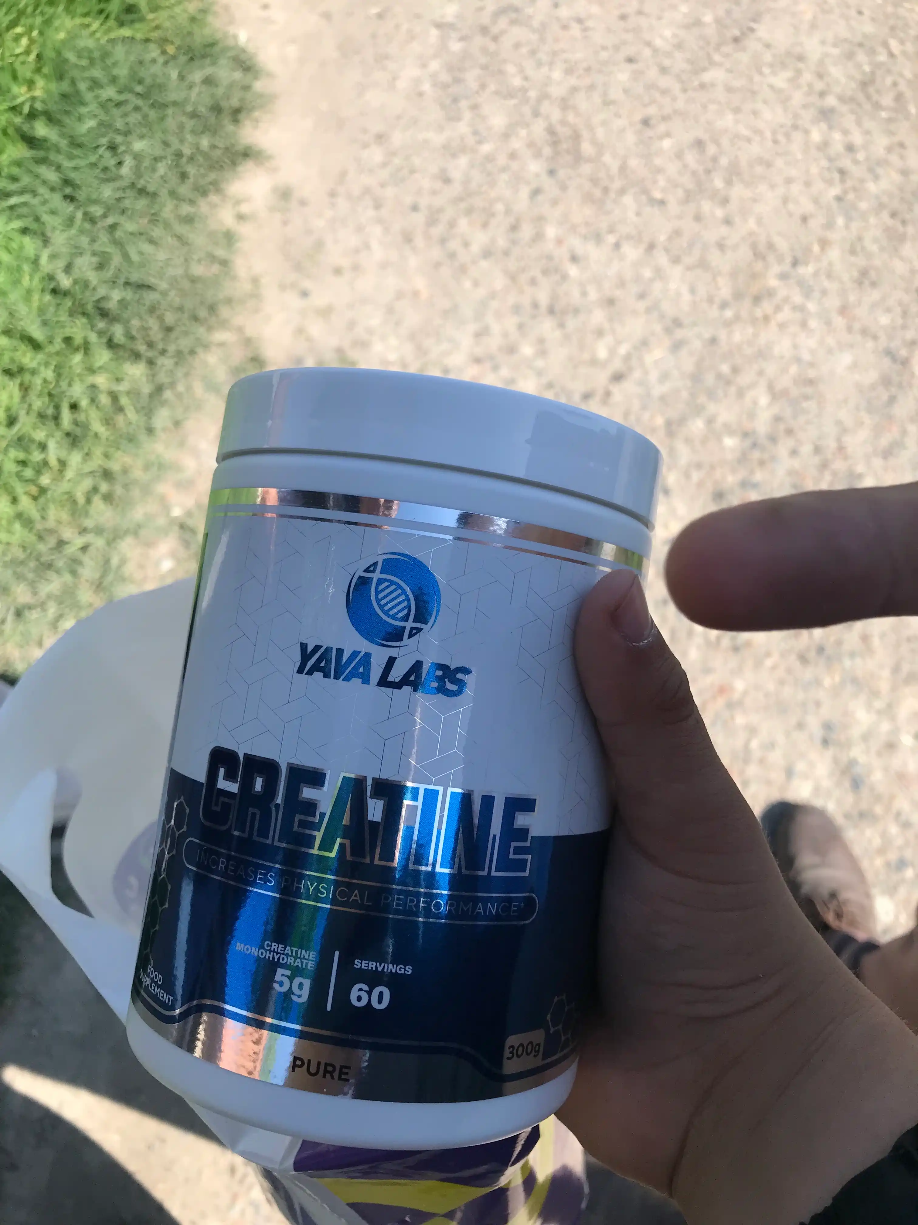 Creatine Yava Labs kreatin monogidrati, 300 g, 60 porsiya kreatin