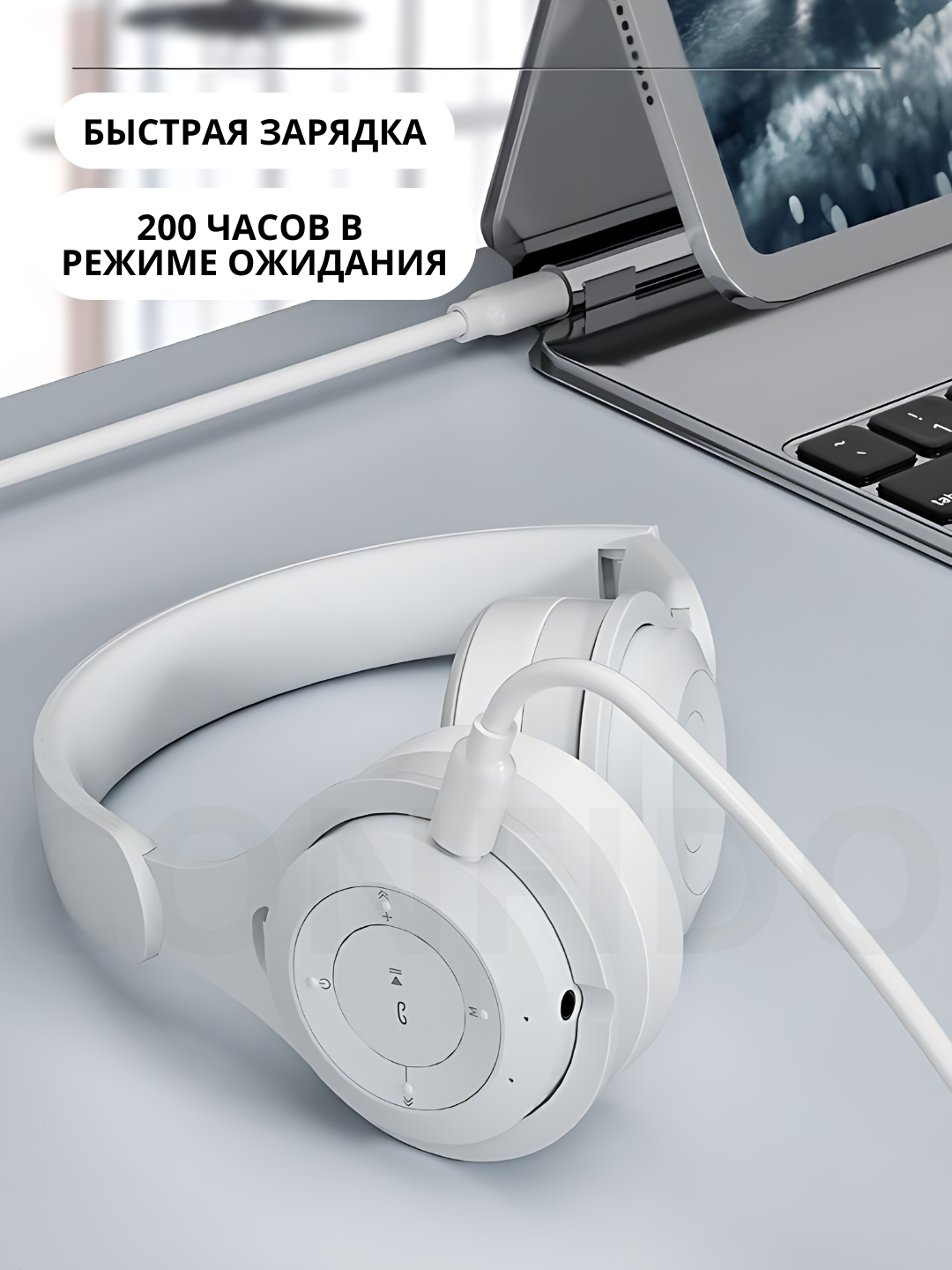 Simsiz Bluetooth v5.3 quloqchinlar, bosh, FM radio, SD karta, AUX