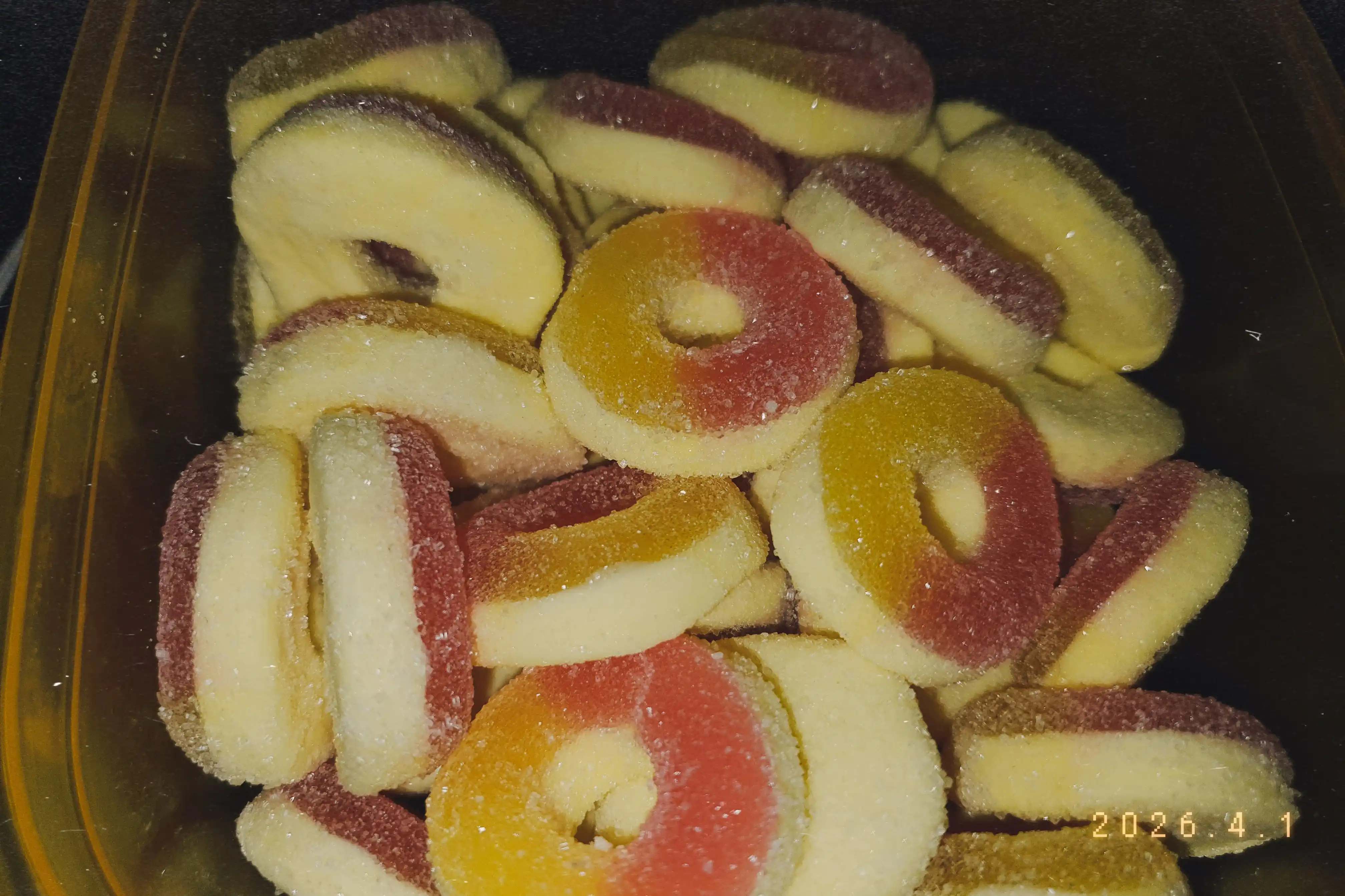 Жевательный мармелад KRUT FRUT. персик