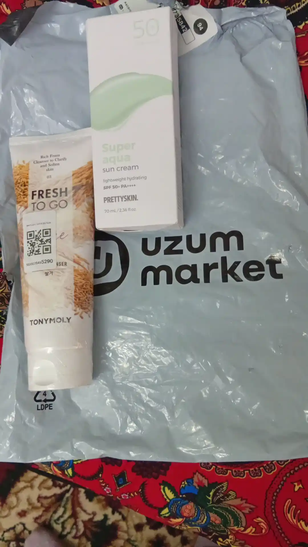Пенка для умывания TONYMOLY Fresh To Go, 170 мл, 3 вида, авокадо, рис, гранат