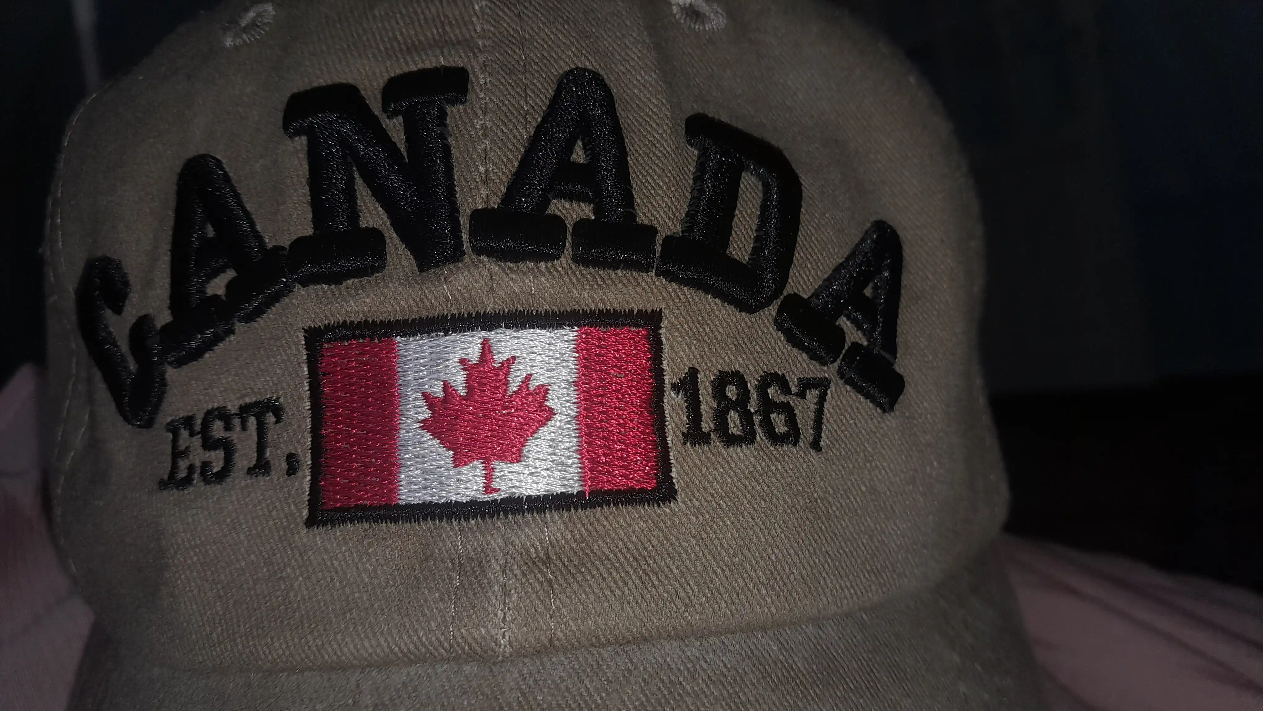Canada unisex кепка – для мужчин и женщин, 100% хлопок и джинса, весна-лето