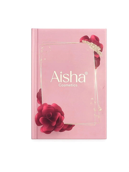 Aisha Cosmetics makiyaj palitrasi – kontur, rumyana va xaylayter to‘plami - 