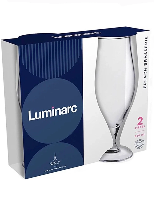 Бокалы для пива Luminarc "Французский ресторанчик", 620 мл, 2 шт