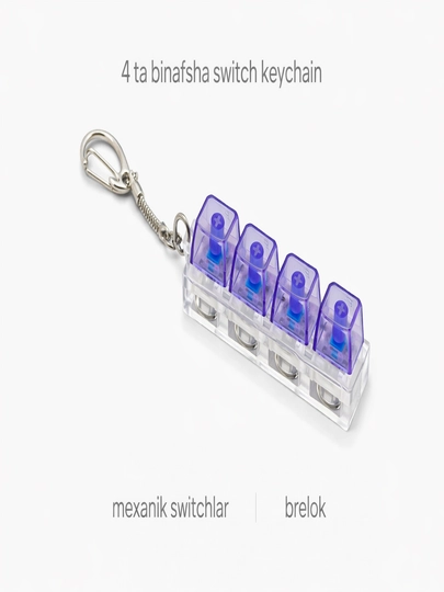 Антистресс брелок-клавиатура (4 тугмали мексиканский брелок) — MISMOBI-ANTISTRESSANTISTRESS-СИРЕН