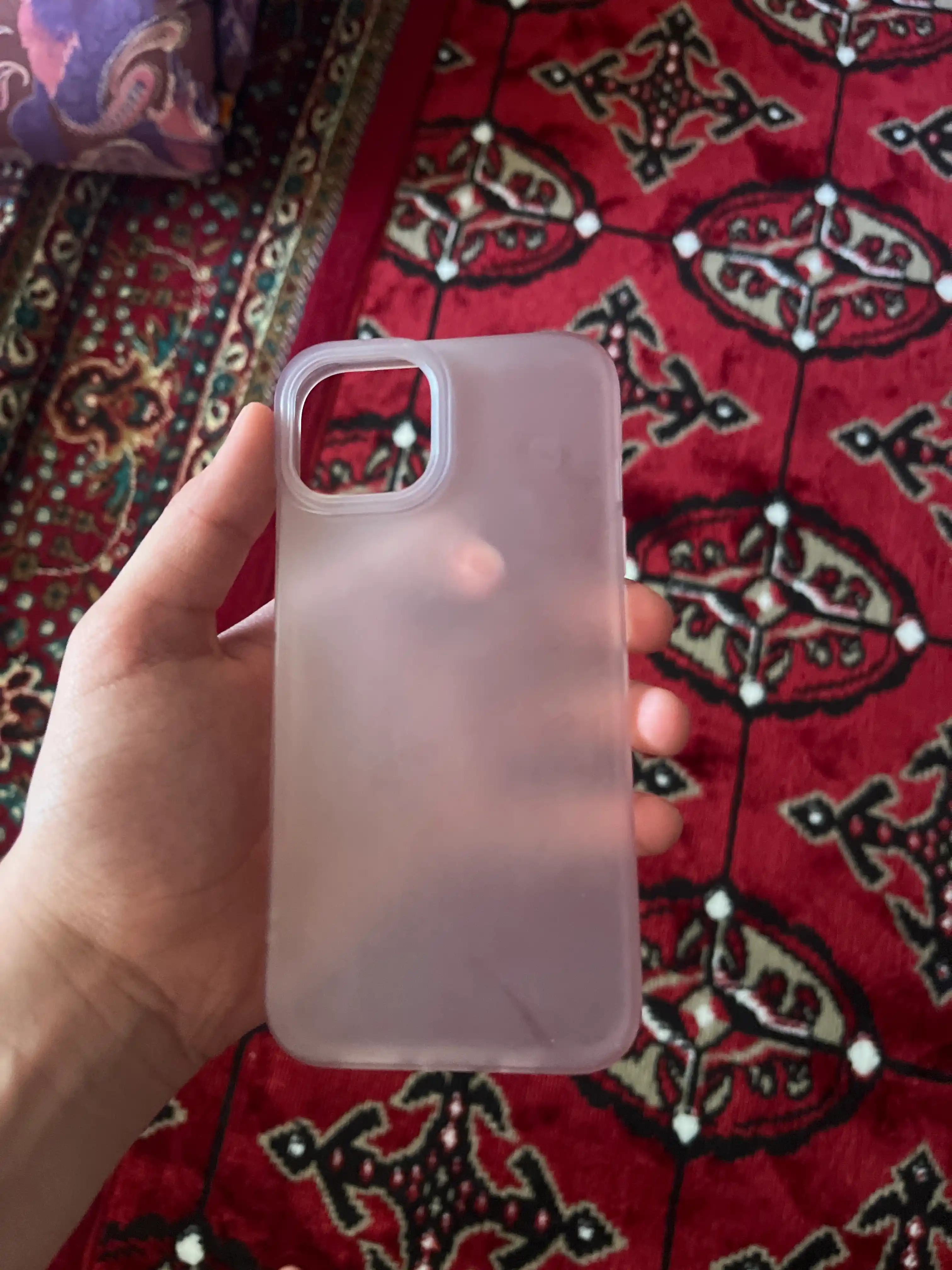 Прозрачный силиконовый чехол для iPhone