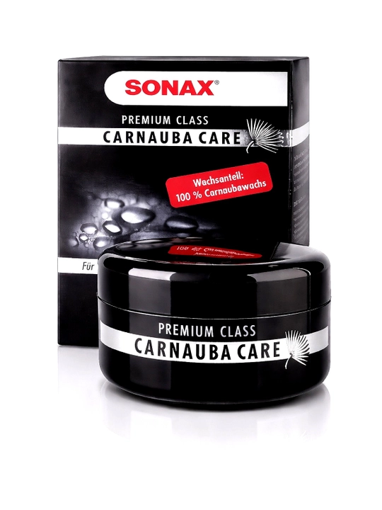 Premium Glass Carnauba Care — Avtomobil kuzovi uchun premium karnauba mumi, 208 ml