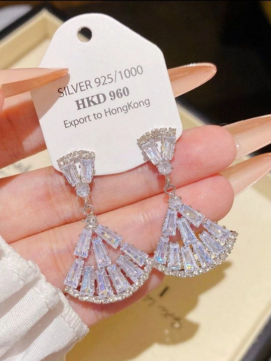 Серьги женские, не темнеющие  - 