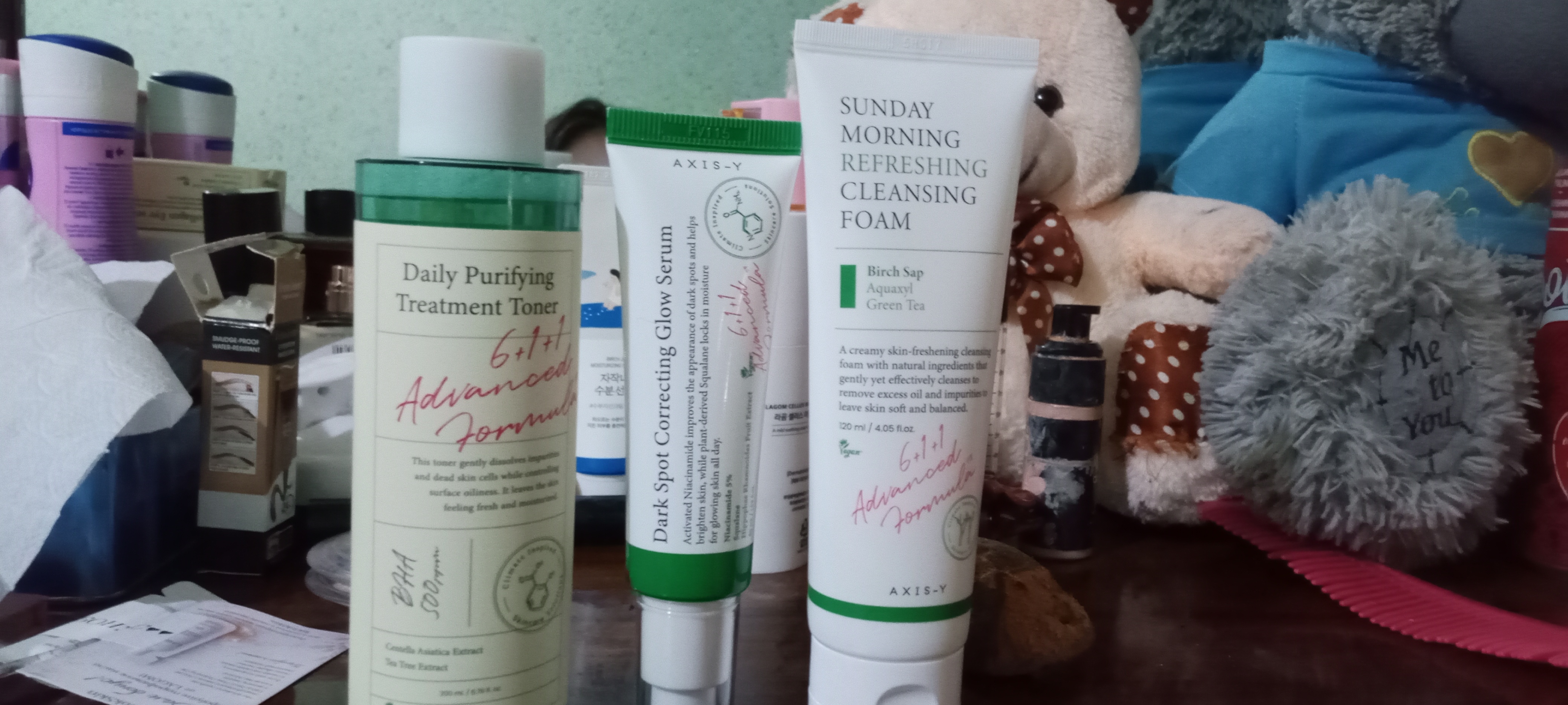 Тоник с центеллой и BHA-кислотой AXIS-Y Daily Purifying Treatment Toner 200 мл