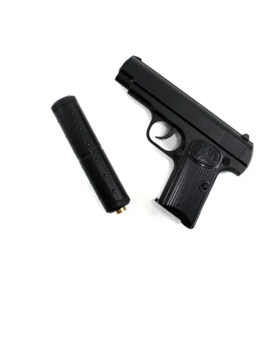 Browning K-112S AIR SPORT GUN pnevmatik to'pponchasi, glushitel bilan, qora, metall