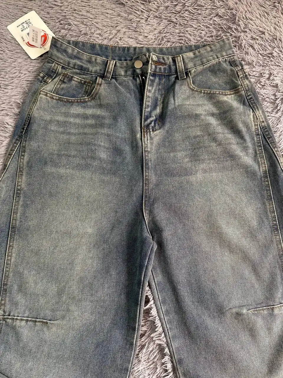 Ayollar uchun keng jinsi shimlar, erkaklar uchun BAGGY jinsi Y2K uslubida,bo‘sh,keng,S-3XL
