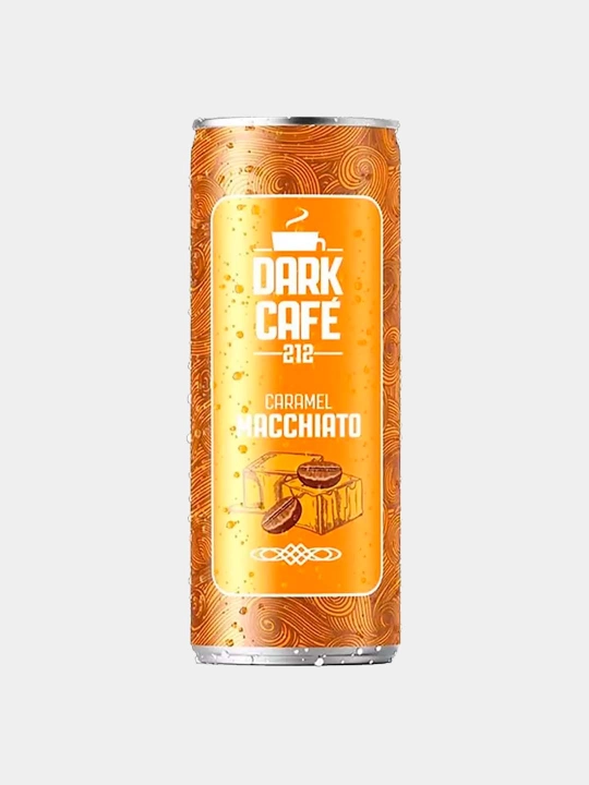 DARK CAFE CARAMEL alkogolsiz kofe ichimligi, 0.25 l - 