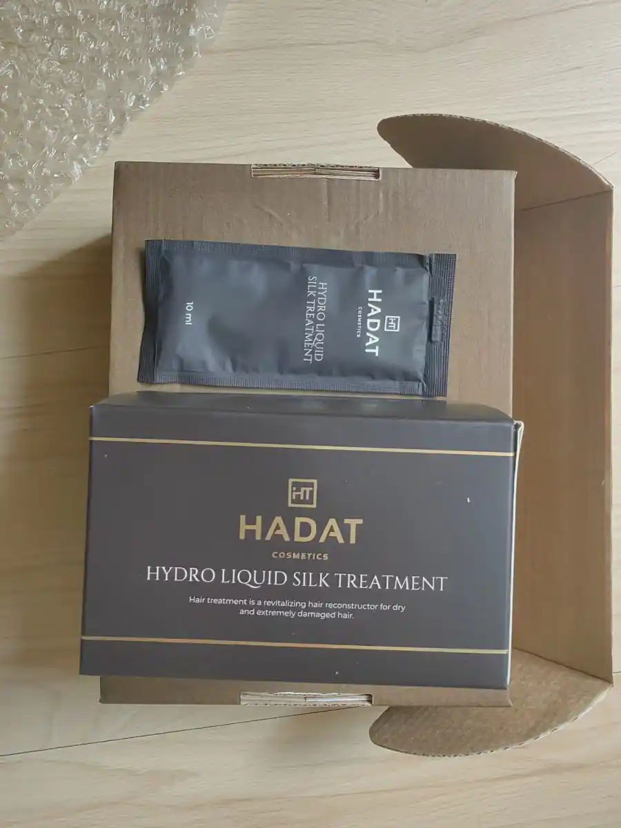 HADAT Liquid Silk niqobi — professional tiklovchi va namlovchi shinamlar uchun, 300 ml