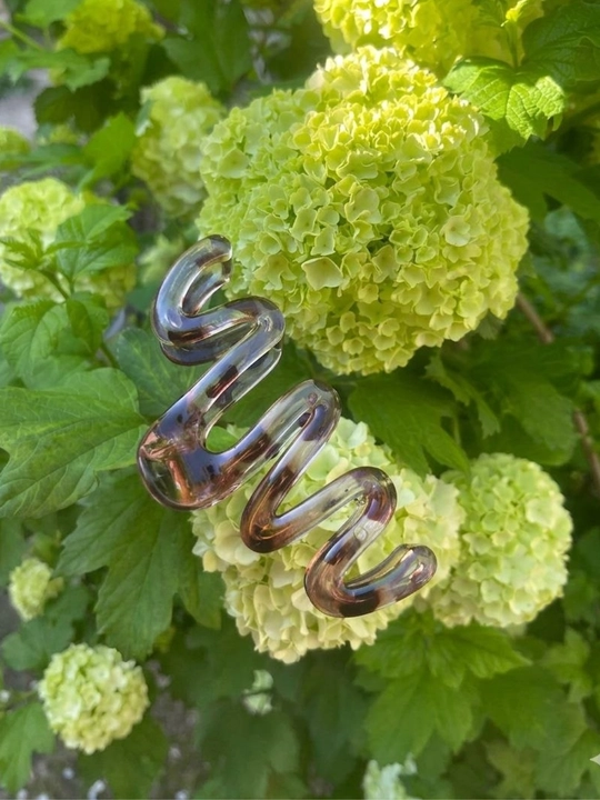 Zigzag soch qisqichi (Krabik), spiral shaklidagi - 
