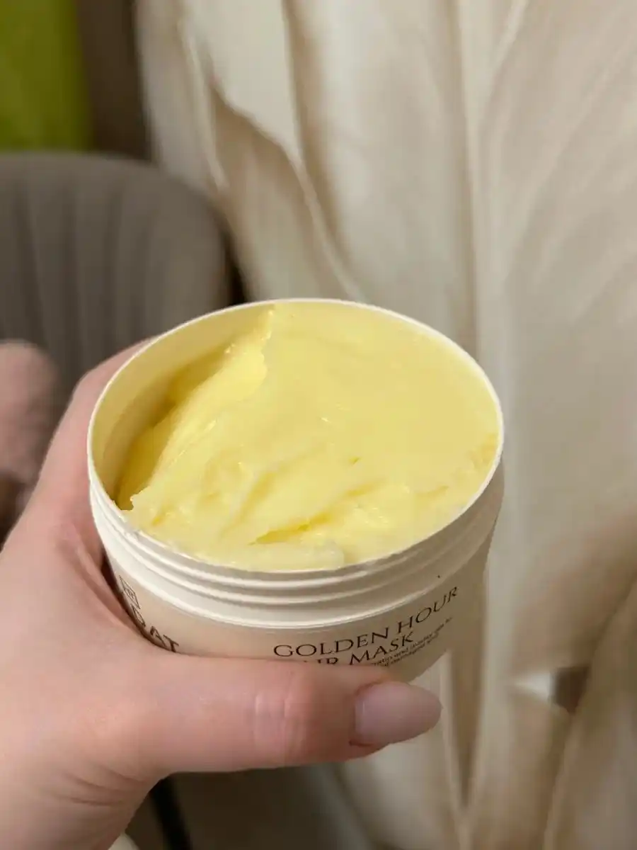 HADAT Express maska Golden Hour — tez tiklash quruq va zaif sochlar uchun, 280 ml