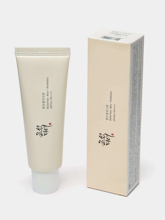 Солнцезащитный крем Beauty of Joseon SPF50+ PA+, с рисом и пробиотиками 