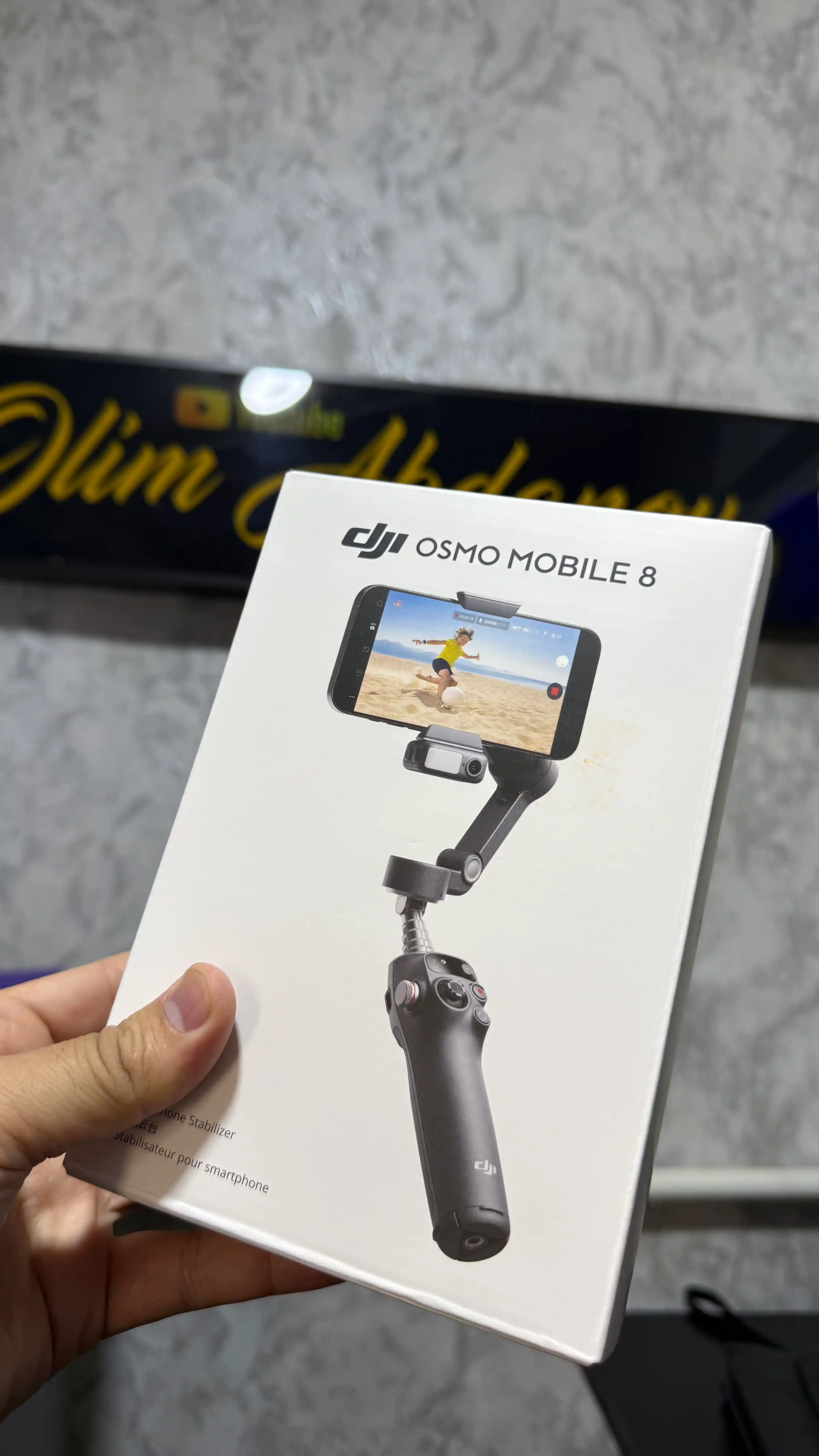 Стабилизатор DJI Osmo Mobile 8 для смартфона, с ActiveTrack, 3-осевой, складной