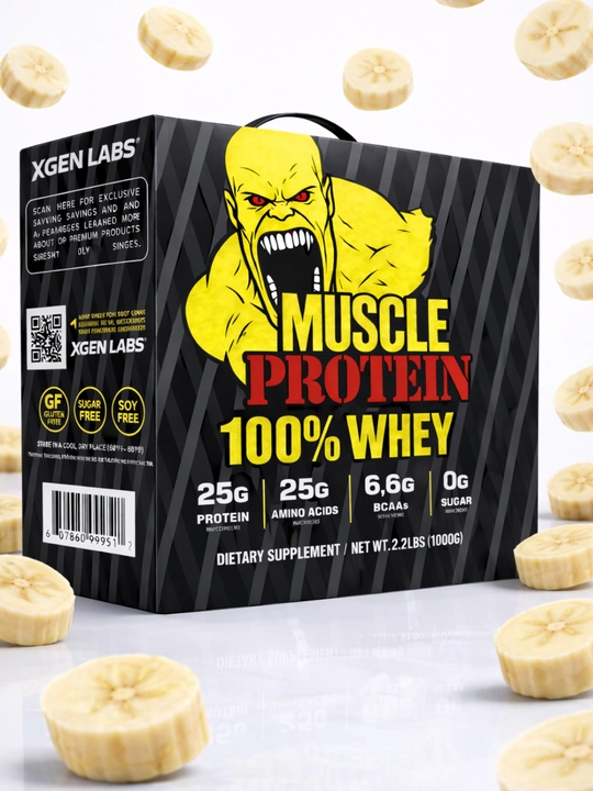 Protein MUSCLE WHEY 100% PROTEIN 1-3-7 kg