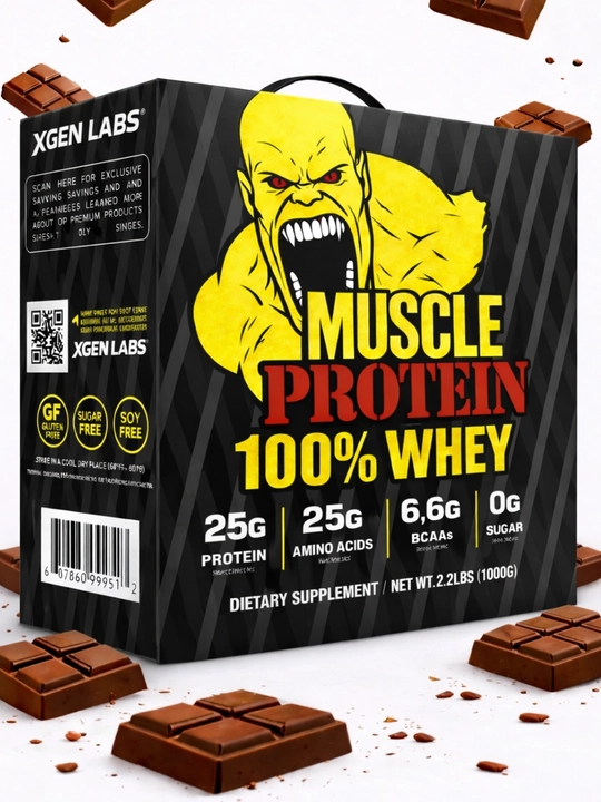 Протеин MUSCLE WHEY 100% PROTEIN 1-3-7 кг